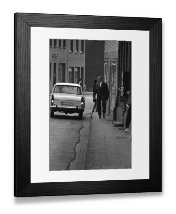 Framed Print : DEU, Germany, Dortmund: Personalities from politics Framed Print : DEU, Germany, Dortmund: Personalities from politics