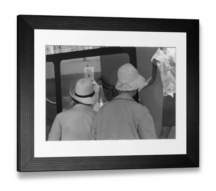Framed Print : DEU, Germany, Dortmund: Personalities from politics Framed Print : DEU, Germany, Dortmund: Personalities from politics