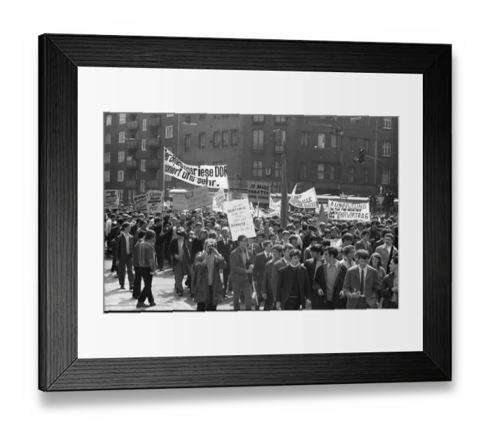 Framed Print : DEU, Germany, Dortmund: Personalities from politics