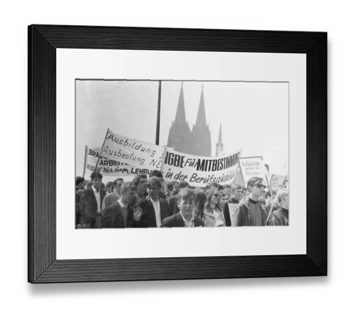 Framed Print : DEU, Germany, Dortmund: Personalities from politics Framed Print : DEU, Germany, Dortmund: Personalities from politics