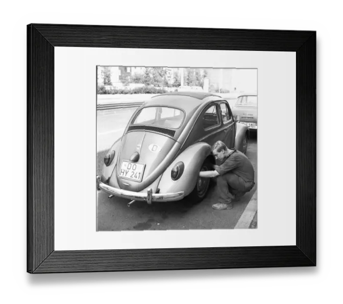Framed Print : DEU, Germany, Dortmund: Personalities from politics