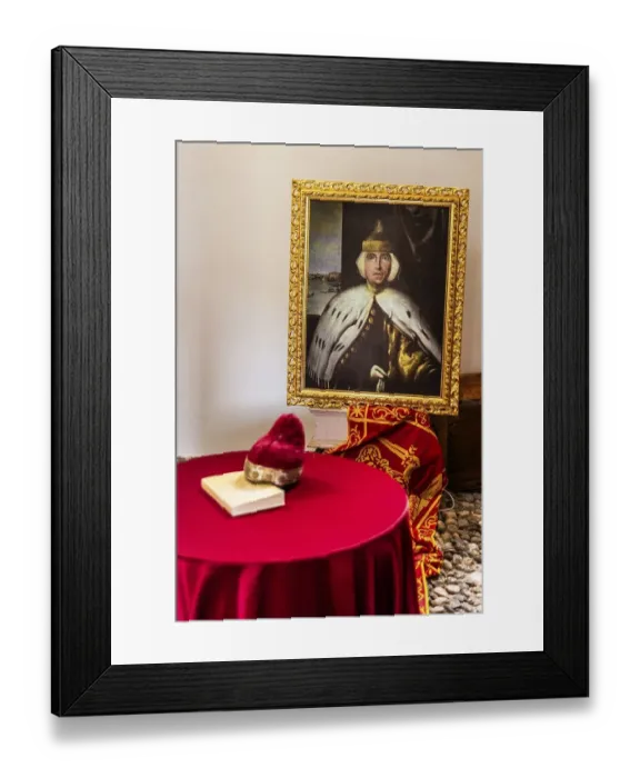 Framed Print : Villa Manin from the 17th century Framed Print : Villa Manin from the 17th century