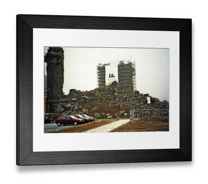 Framed Print : Dresden Church of Our Lady