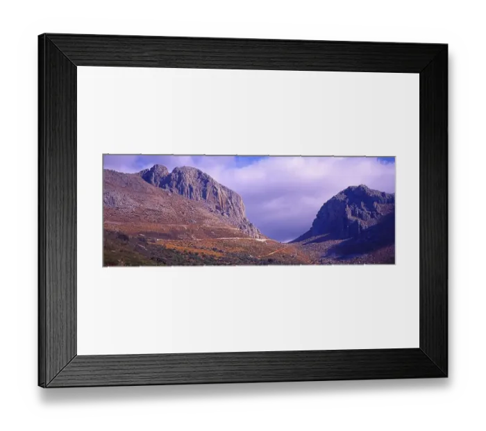 Framed Print : Passage through the mountains of Granada province