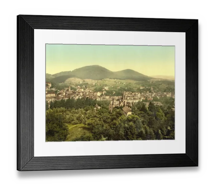 Framed Print : Baden-Baden in Baden-Wuerttemberg