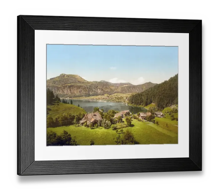 Framed Print : St. Gilgen in Salzburger Salzkammergut in Austria Framed Print : St. Gilgen in Salzburger Salzkammergut in Austria