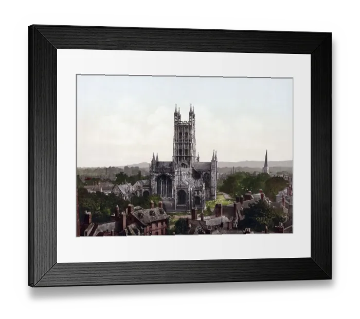 Framed Print : Gloucester Cathedral Church of The Holy and Indivisible Trinity
