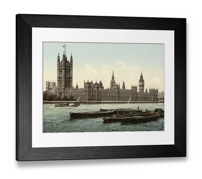 Framed Print : Houses of Parliament, Palace of Westminster with the Victoria Tower