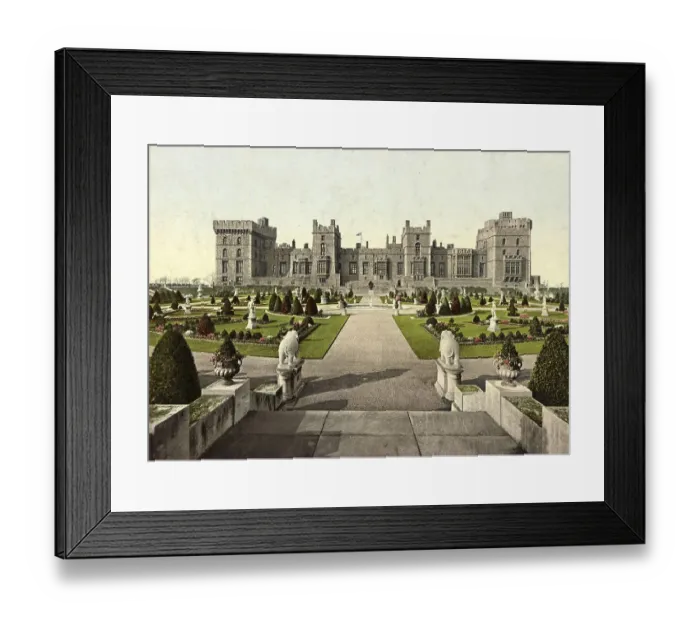 Framed Print : Windsor Castle, East Terrace, Windsor Castle