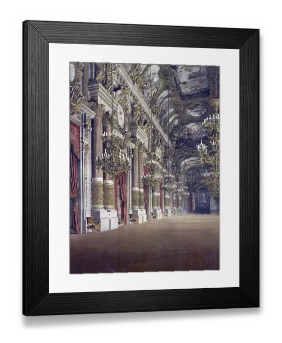 Framed Print : Paris, Foyer de L'Opera, France, c Framed Print : Paris, Foyer de L'Opera, France, c
