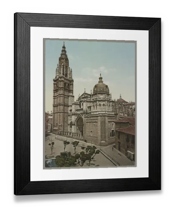 Framed Print : Cathedral of Toledo, Catedral de Santa Maria de la Asuncion de Toledo