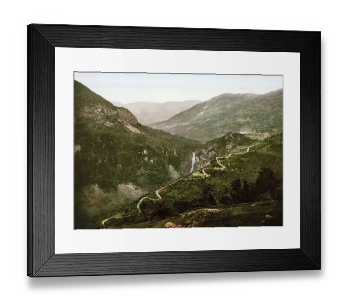 Framed Print : Stalheimskleven, Stalheimskleiva Framed Print : Stalheimskleven, Stalheimskleiva
