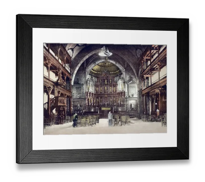 Framed Print : Church of Saint-Jean Baptiste Framed Print : Church of Saint-Jean Baptiste