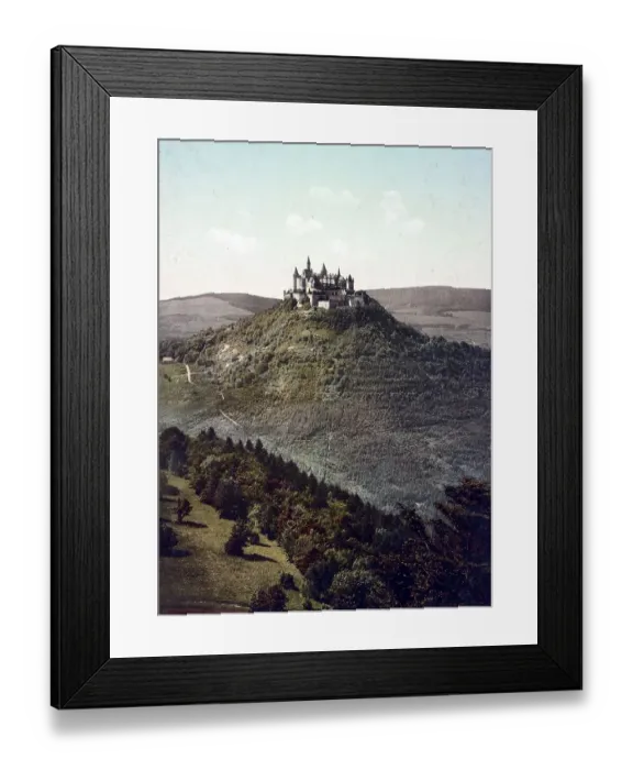 Framed Print : Hohenzollern Castle, Bissingen Framed Print : Hohenzollern Castle, Bissingen