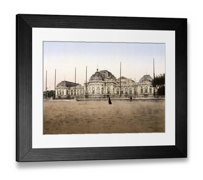 Framed Print : The Casino, Royan, Normandy, France Framed Print : The Casino, Royan, Normandy, France