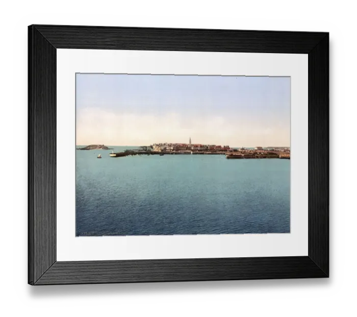 Framed Print : General view of the fortress, St Framed Print : General view of the fortress, St