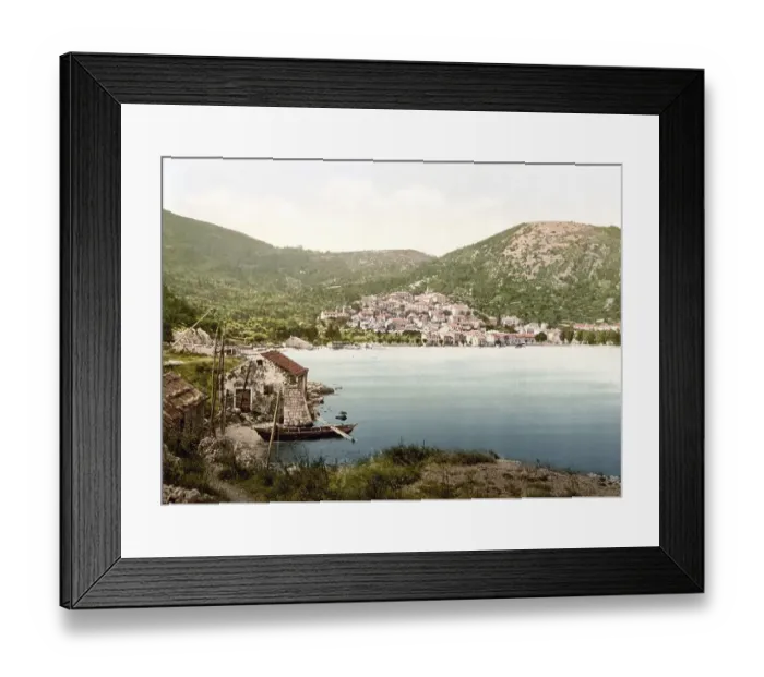 Framed Print : Bucarri, Buccari, from the east