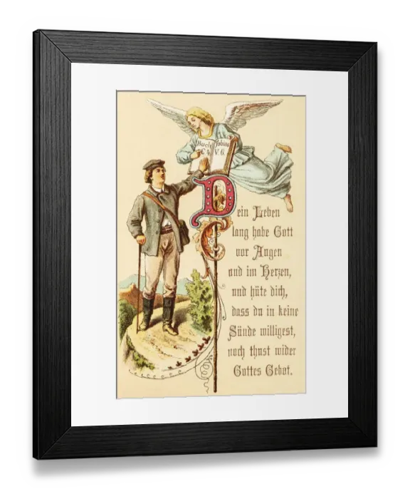 Framed Print : Words of wisdom and comfort from the mouth of a poet