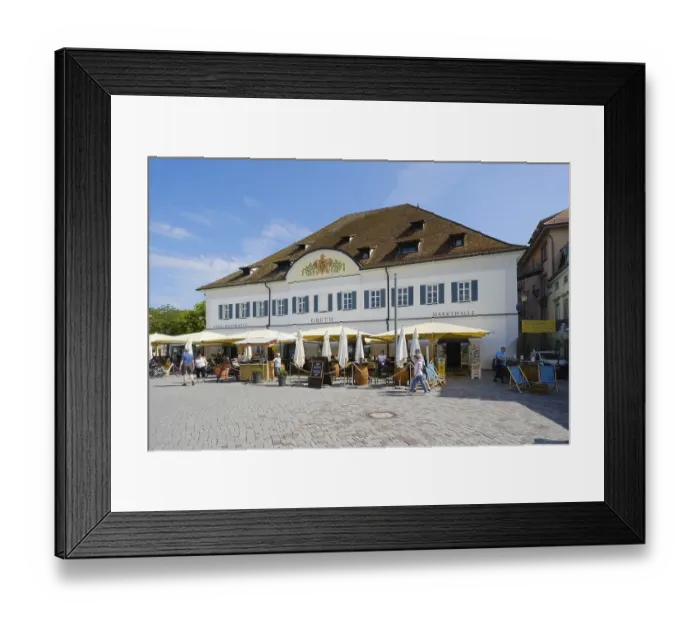 Framed Print : Greth am Landungsplatz, cultural monument