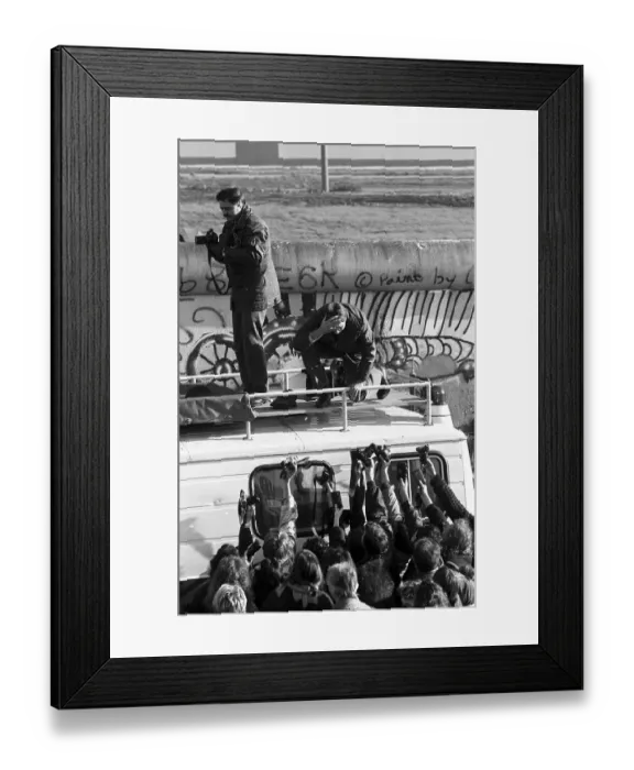Framed Print : Fall of the Berlin Wall, Berlin, Germany, Europe