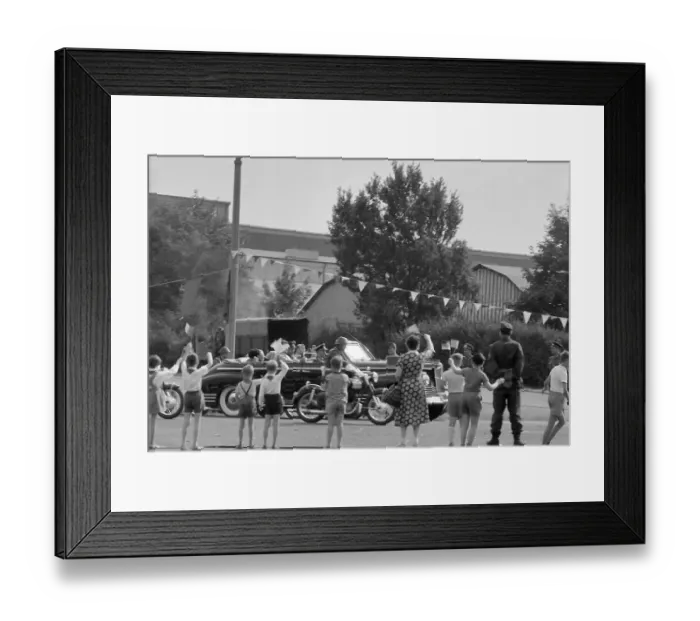Framed Print : Cosmonaut Juri Gagarin visits Leipzig Framed Print : Cosmonaut Juri Gagarin visits Leipzig