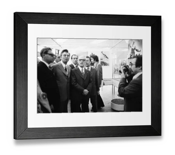 Framed Print : The Interpress was the eastern counterpart to the Worldpress here the jury