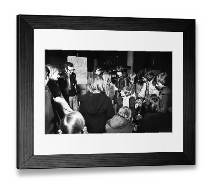 Framed Print : As part of the Latin course