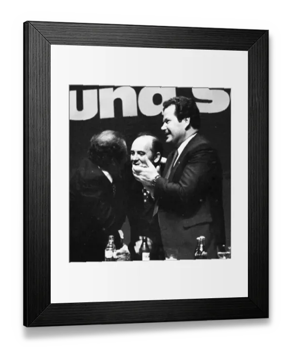 Framed Print : On 7 May 1975, Michael Gorbachev