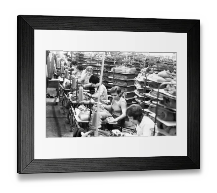 Framed Print : Jobs at the company Eurovia Textil GmbH on 25