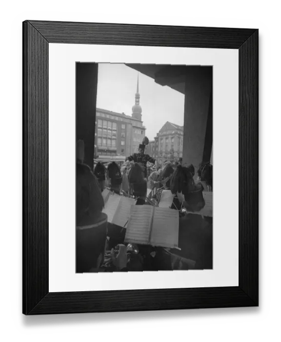 Framed Print : The Foreign Cultural Days of the City of Dortmund were held in 1975