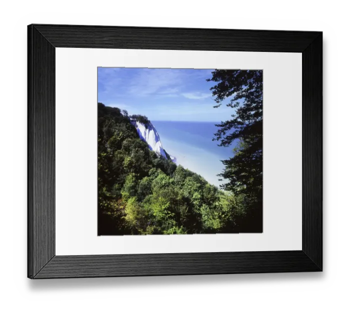 Framed Print : The visit to the landscapes on Ruegen Framed Print : The visit to the landscapes on Ruegen