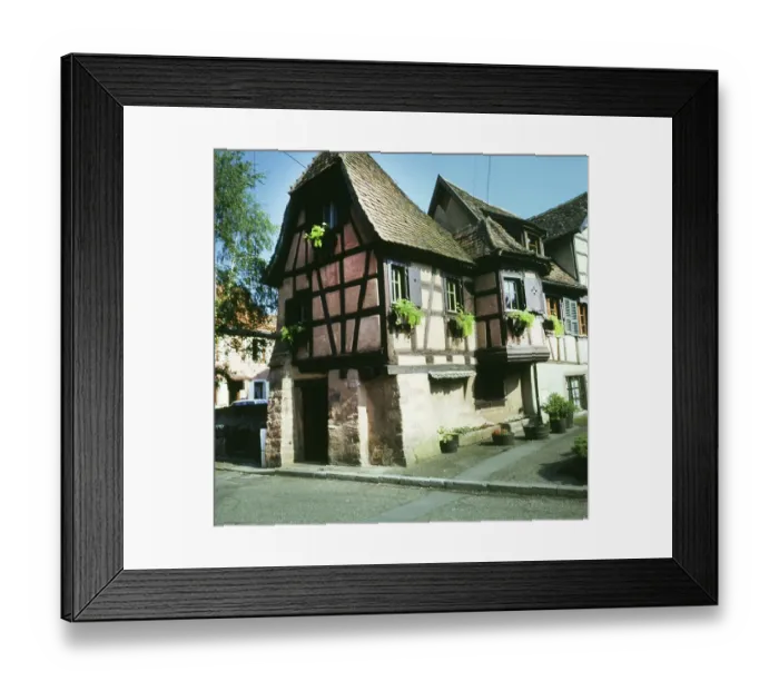 Framed Print : A bicycle tour through the Alsace Framed Print : A bicycle tour through the Alsace