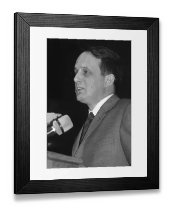 Framed Print : Personalities from politics, business and culture from the years 1965-71 Framed Print : Personalities from politics, business and culture from the years 1965-71