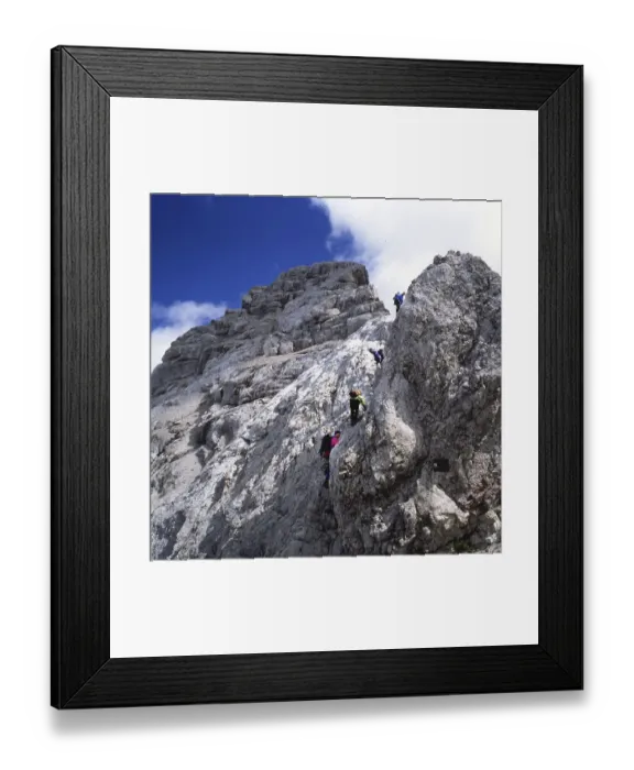 Framed Print : AUT, Austria: The versatility of the Alpine mountains inspires not only residents from the flat countryside
