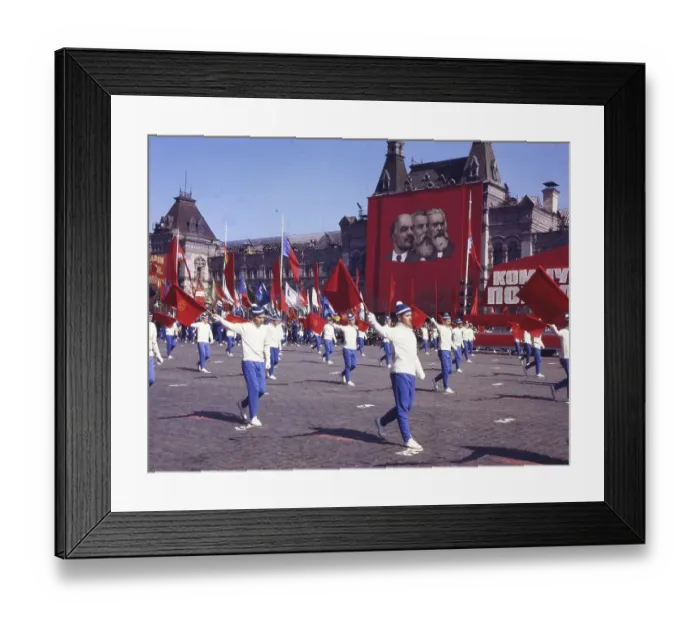 Framed Print : DEU, Germany: The historical slides from the times 80-90s