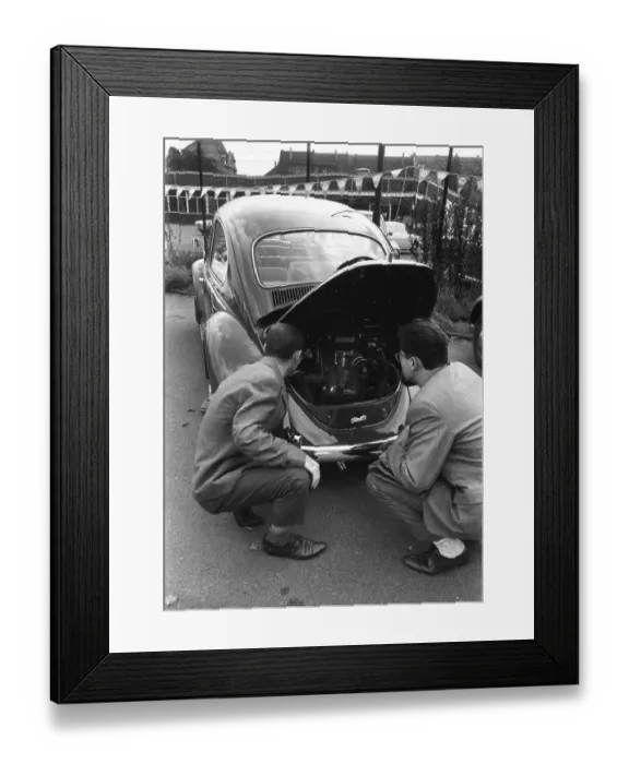 Framed Print : DEU, Germany, Dortmund: Personalities from politics