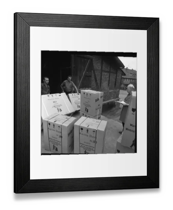 Framed Print : DEU, Germany, Dortmund: Personalities from politics