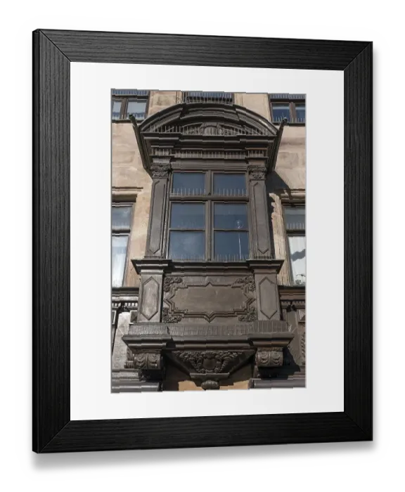 Framed Print : Historic Choerlein, Ludwigstr. 62