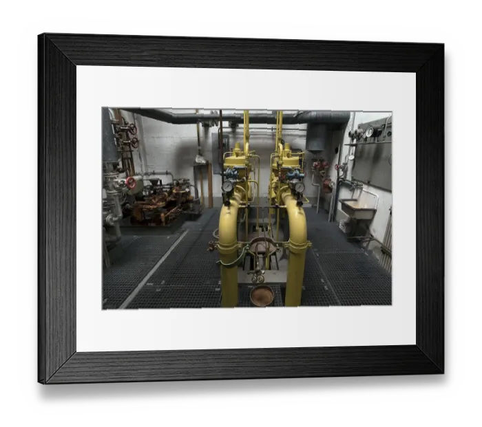 Framed Print : Former Paper Mill, Lost Place, Baden-Wuerttemberg Framed Print : Former Paper Mill, Lost Place, Baden-Wuerttemberg
