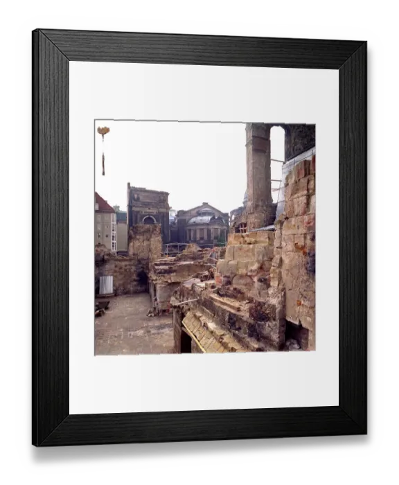 Framed Print : Dresden Church of Our Lady