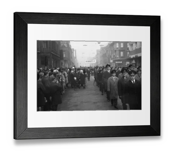 Framed Print : With black flags Framed Print : With black flags