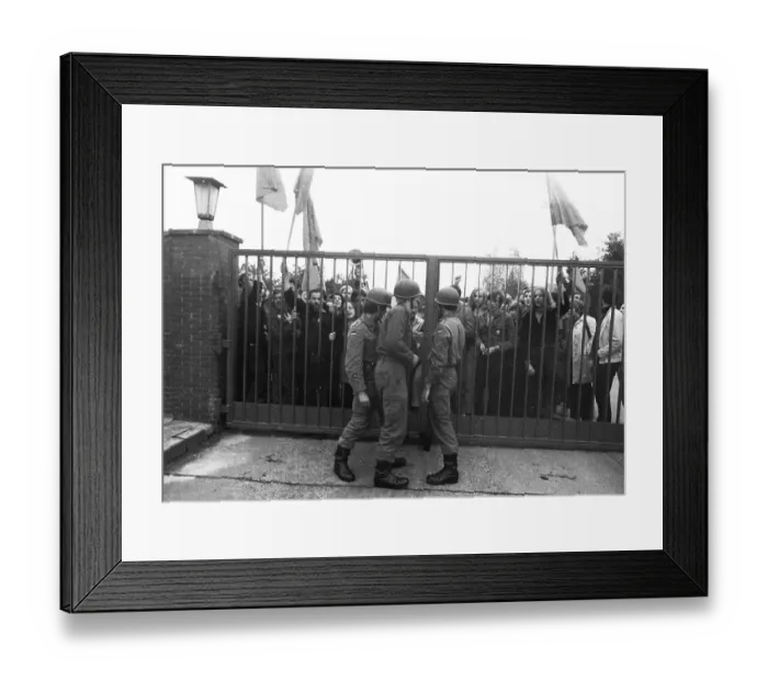 Framed Print : The congress of the DKP-affiliated Socialist German Workers Youth (SDAJ) on 11 Framed Print : The congress of the DKP-affiliated Socialist German Workers Youth (SDAJ) on 11