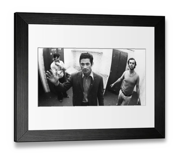Framed Print : The rent profiteering with guest workers in the district according to a tried and tested pattern