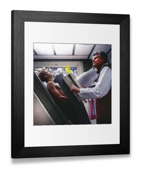 Framed Print : Various photos from the field of medicine