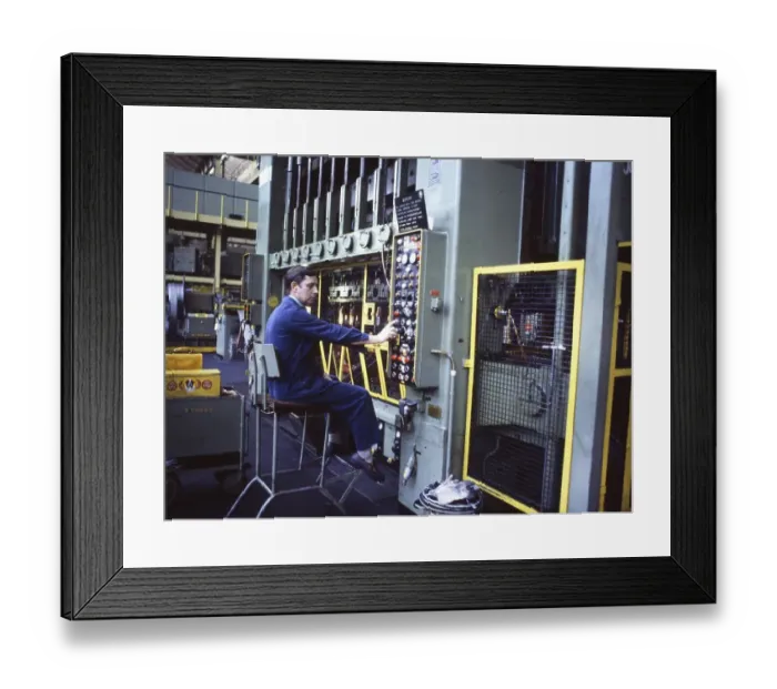 Framed Print : DEU, Germany: Historical slides from the 84-85 r years Framed Print : DEU, Germany: Historical slides from the 84-85 r years