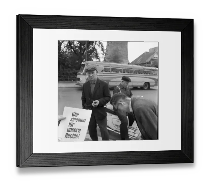 Framed Print : DEU, Germany, Dortmund: Personalities from politics