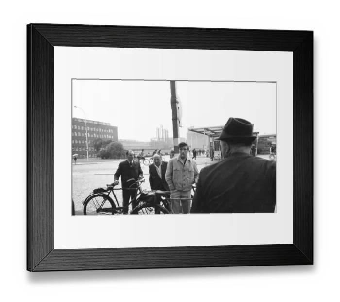 Framed Print : DEU, Germany, Dortmund: Personalities from politics