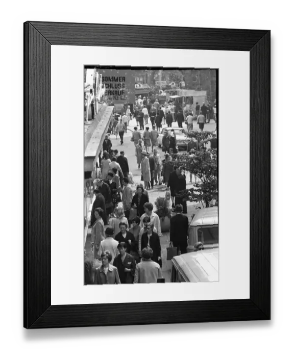 Framed Print : DEU, Germany, Dortmund: Personalities from politics
