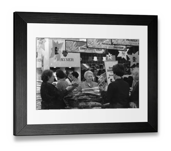 Framed Print : DEU, Germany, Dortmund: Personalities from politics