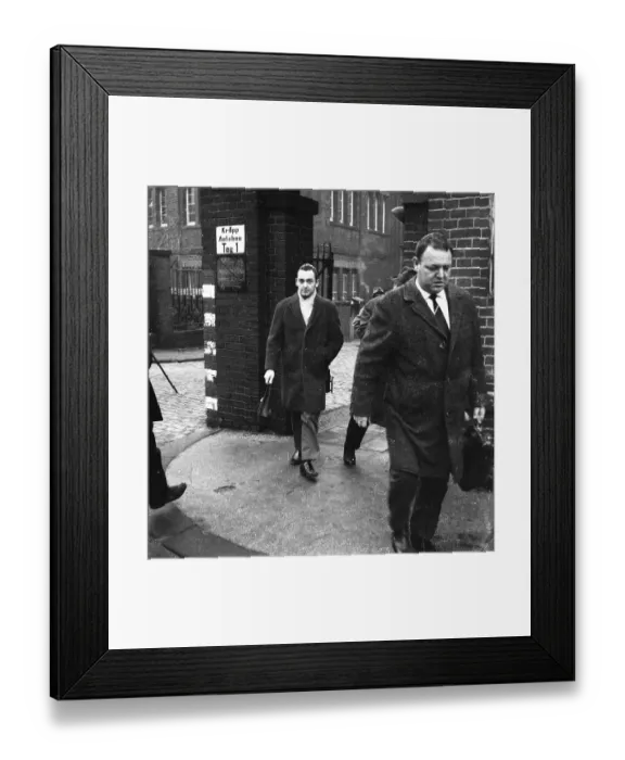 Framed Print : DEU, Germany, Dortmund: Personalities from politics Framed Print : DEU, Germany, Dortmund: Personalities from politics